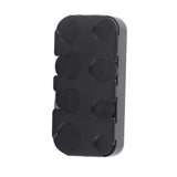 Rectangle Euro Coin Dispenser Plastic Coin Holders Storage Box Organizer Car Use