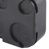 Rectangle Euro Coin Dispenser Plastic Coin Holders Storage Box Organizer Car Use