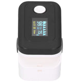 Fingertip Pulse Oximeter LED Screen Blood Oxygen Saturation Monitor with Lanyard Black - Extra Image