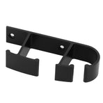 Black Washstand Wall Mounted Washbasin Rack Hook Holder Bathroom Toilet Accessory