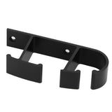 Black Washstand Wall Mounted Washbasin Rack Hook Holder Bathroom Toilet Accessory - Rear View