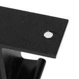Black Washstand Wall Mounted Washbasin Rack Hook Holder Bathroom Toilet Accessory - Extra Image