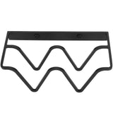 Space Aluminum Cutting Board Storage Rack Holder Pan Pot Lid Organizer for Home Use - Top-Down View