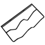 Space Aluminum Cutting Board Storage Rack Holder Pan Pot Lid Organizer for Home Use - Rear View