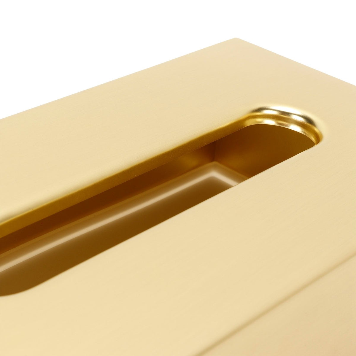 Tissue Box Innovative Rectangular 304 Stainless Steel Napkin Paper Holder Container Gold