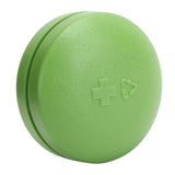 4 Grid Pills Case Round Portable Medicine Box Holder Organizer for Home Travel SuppliesGreen - Extra Image