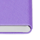 Business Card Holder Stainless Steel Innovative Name Card Case Organizer for Commercial UsePurple 007# - Extra Image