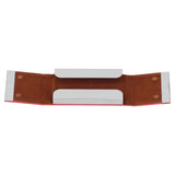 Large Capacity Business Card Holder Pocket Name Card Box Case for Men Double OpenRed 400# - Extra Image