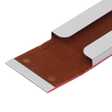 Large Capacity Business Card Holder Pocket Name Card Box Case for Men Double OpenRed 400# - Extra Image
