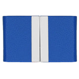 Large Capacity Business Card Holder Pocket Name Card Box Case for Men Double OpenBlue 400#
