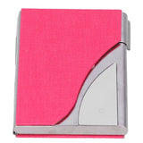 Business Card Holder Name Card Storage Box Case Holder Organizer Gifts for Men WomenRed 980# - Top-Down View
