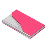 Business Card Holder Name Card Storage Box Case Holder Organizer Gifts for Men WomenRed 980# - Extra Image