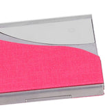 Business Card Holder Name Card Storage Box Case Holder Organizer Gifts for Men WomenRed 980#