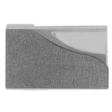 Business Card Holder Name Card Storage Box Case Holder Organizer Gifts for Men WomenGray 980#