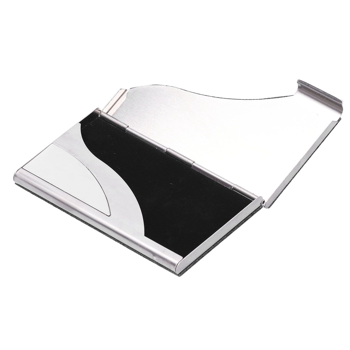 Business Card Holder Name Card Storage Box Case Holder Organizer Gifts for Men WomenGray 980#