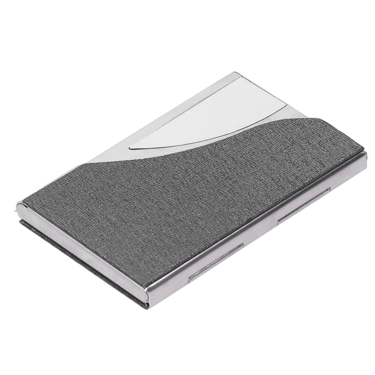 Business Card Holder Name Card Storage Box Case Holder Organizer Gifts for Men WomenGray 980#