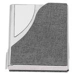 Business Card Holder Name Card Storage Box Case Holder Organizer Gifts for Men WomenGray 980#