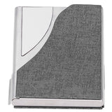 Business Card Holder Name Card Storage Box Case Holder Organizer Gifts for Men WomenGray 980# - 45-Degree Angle