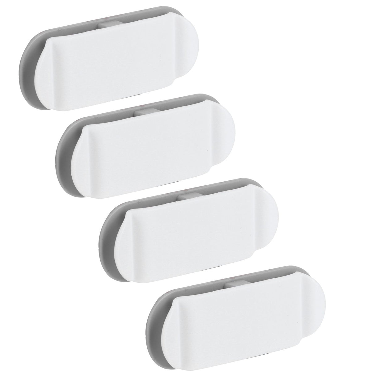 4Pcs Cable Holder Clips Multifunction Data Line Wire Wrapper Organizer for Home Office