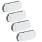 4Pcs Cable Holder Clips Multifunction Data Line Wire Wrapper Organizer for Home Office