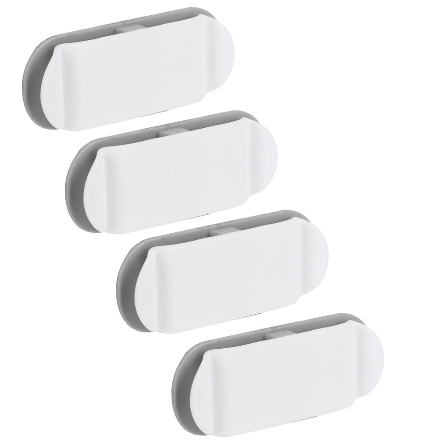 4Pcs Cable Holder Clips Multifunction Data Line Wire Wrapper Organizer for Home Office