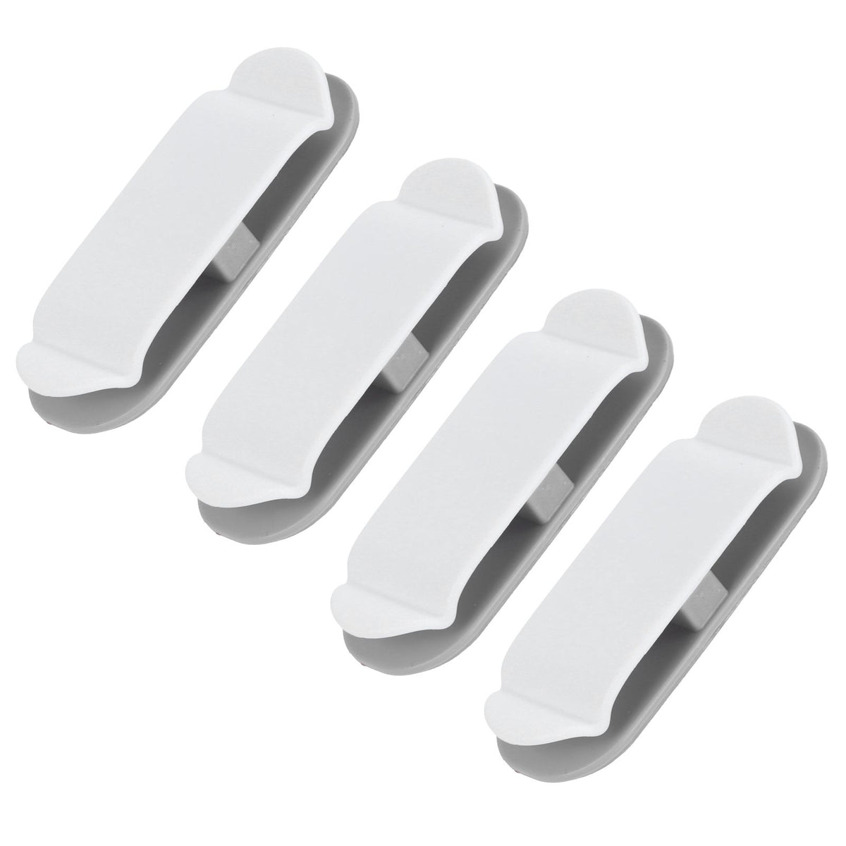 4Pcs Cable Holder Clips Multifunction Data Line Wire Wrapper Organizer for Home Office