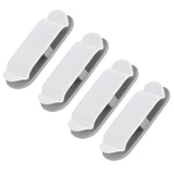 4Pcs Cable Holder Clips Multifunction Data Line Wire Wrapper Organizer for Home Office