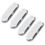 4Pcs Cable Holder Clips Multifunction Data Line Wire Wrapper Organizer for Home Office