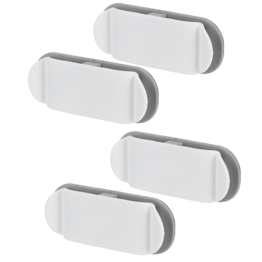 4Pcs Cable Holder Clips Multifunction Data Line Wire Wrapper Organizer for Home Office
