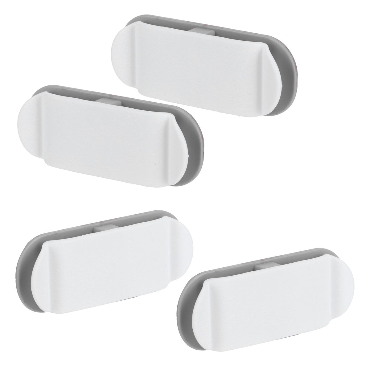 4Pcs Cable Holder Clips Multifunction Data Line Wire Wrapper Organizer for Home Office