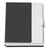 Business Card Holder Stainless Steel Name Card Case for Traveling and Business SuppliesBlack 701#