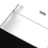 Business Card Holder Stainless Steel Name Card Case for Traveling and Business SuppliesBlack 701# - Extra Image