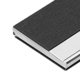 Business Card Holder Stainless Steel Name Card Case for Traveling and Business SuppliesBlack 701# - Extra Image