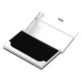 Business Card Holder Stainless Steel Name Card Case for Traveling and Business SuppliesAncient Color 701# - Rear View