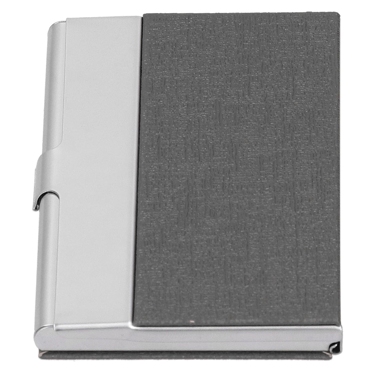 Business Card Holder Stainless Steel Name Card Case for Traveling and Business SuppliesGray 701#
