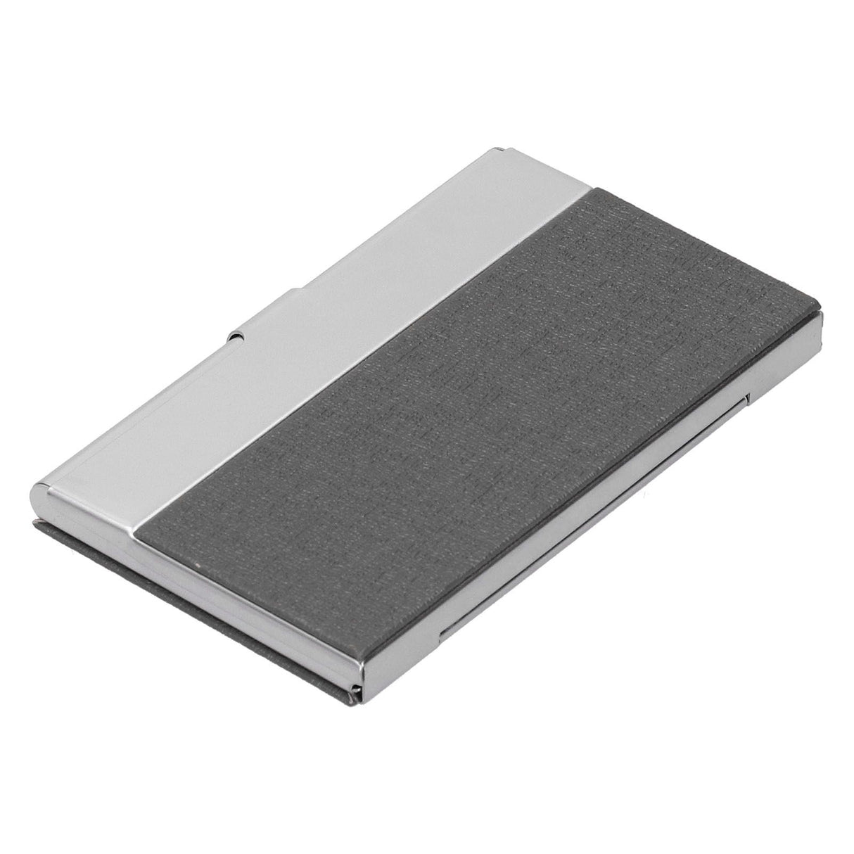 Business Card Holder Stainless Steel Name Card Case for Traveling and Business SuppliesGray 701#