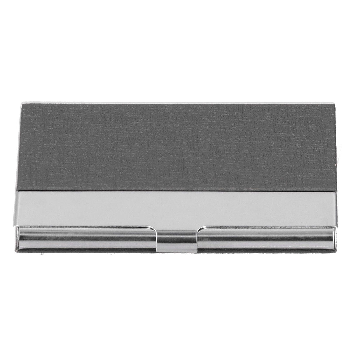 Business Card Holder Stainless Steel Name Card Case for Traveling and Business SuppliesGray 701#