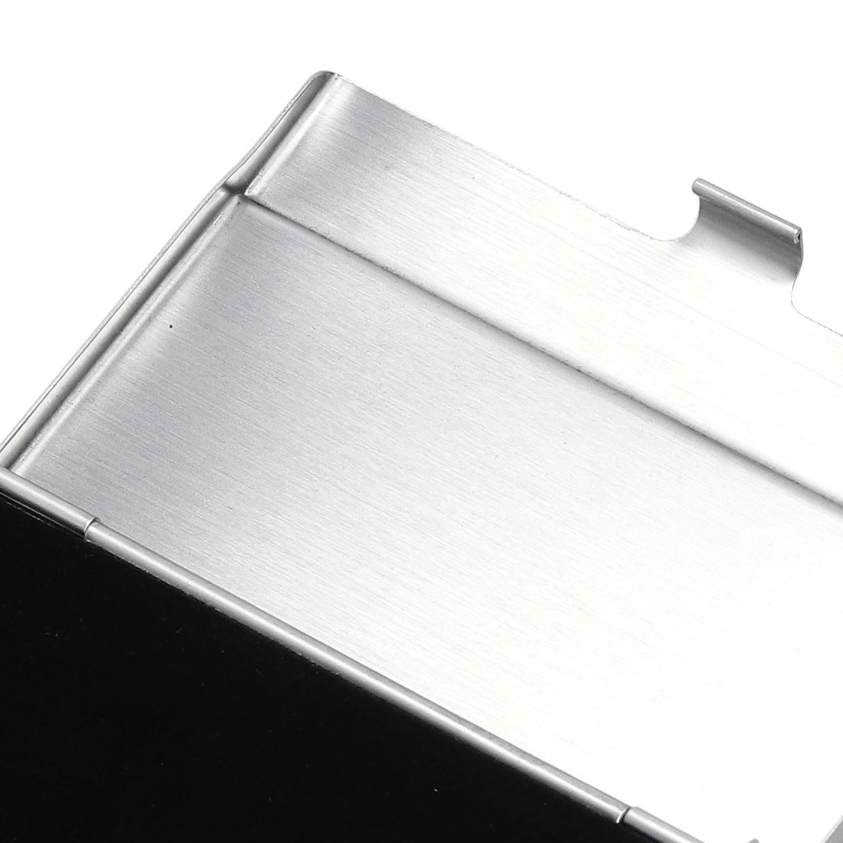 Business Card Holder Stainless Steel Name Card Case for Traveling and Business SuppliesGray 701#