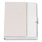 Business Card Holder Stainless Steel Name Card Case for Traveling and Business SuppliesWhite 701# - 45-Degree Angle