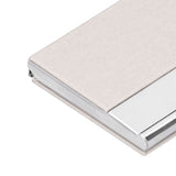 Business Card Holder Stainless Steel Name Card Case for Traveling and Business SuppliesWhite 701# - Extra Image