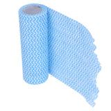 NonWoven Fabric Disposable Rag Dishcloth Washing Cleaning Cloth Towel Kitchen Supplies(Blue )