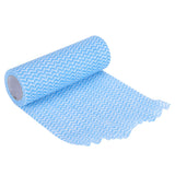 NonWoven Fabric Disposable Rag Dishcloth Washing Cleaning Cloth Towel Kitchen Supplies(Blue )