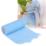 NonWoven Fabric Disposable Rag Dishcloth Washing Cleaning Cloth Towel Kitchen Supplies(Blue ) - Extra Image