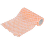 NonWoven Fabric Disposable Rag Dishcloth Washing Cleaning Cloth Towel Kitchen Supplies(Orange )