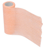 NonWoven Fabric Disposable Rag Dishcloth Washing Cleaning Cloth Towel Kitchen Supplies(Orange )