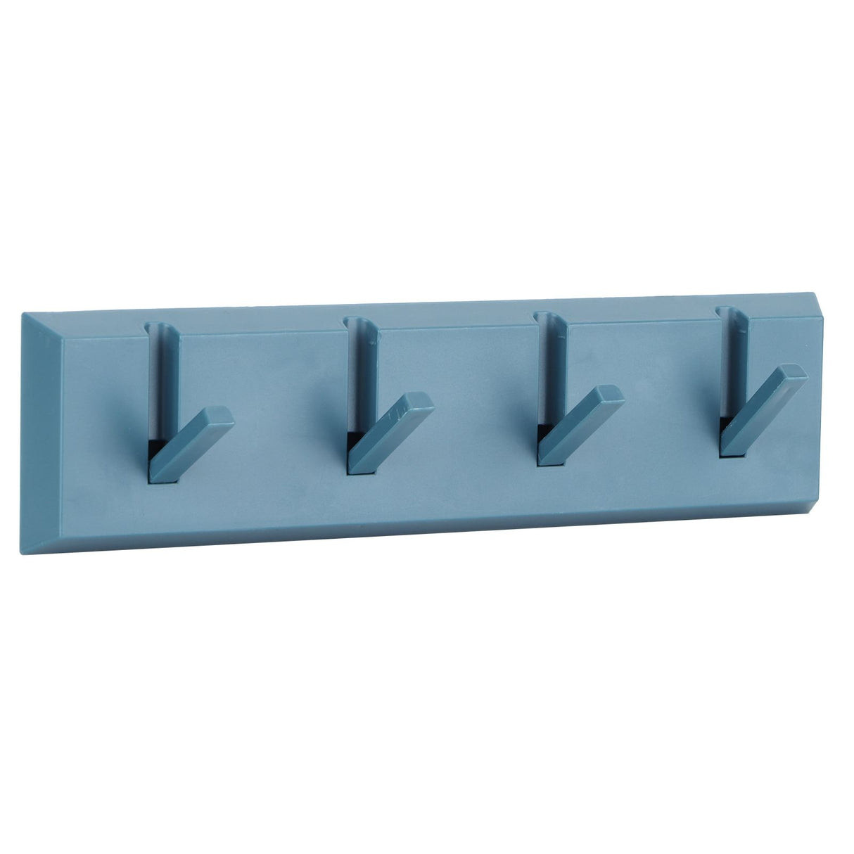 Wall Row Hook Punch Free Coat Key Holder Door Hat Hanger for Bathroom Wall Door Decor(Dark Blue )