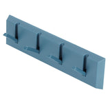 Wall Row Hook Punch Free Coat Key Holder Door Hat Hanger for Bathroom Wall Door Decor(Dark Blue )