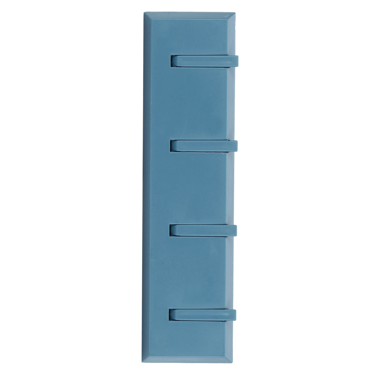 Wall Row Hook Punch Free Coat Key Holder Door Hat Hanger for Bathroom Wall Door Decor(Dark Blue )