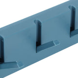Wall Row Hook Punch Free Coat Key Holder Door Hat Hanger for Bathroom Wall Door Decor(Dark Blue )
