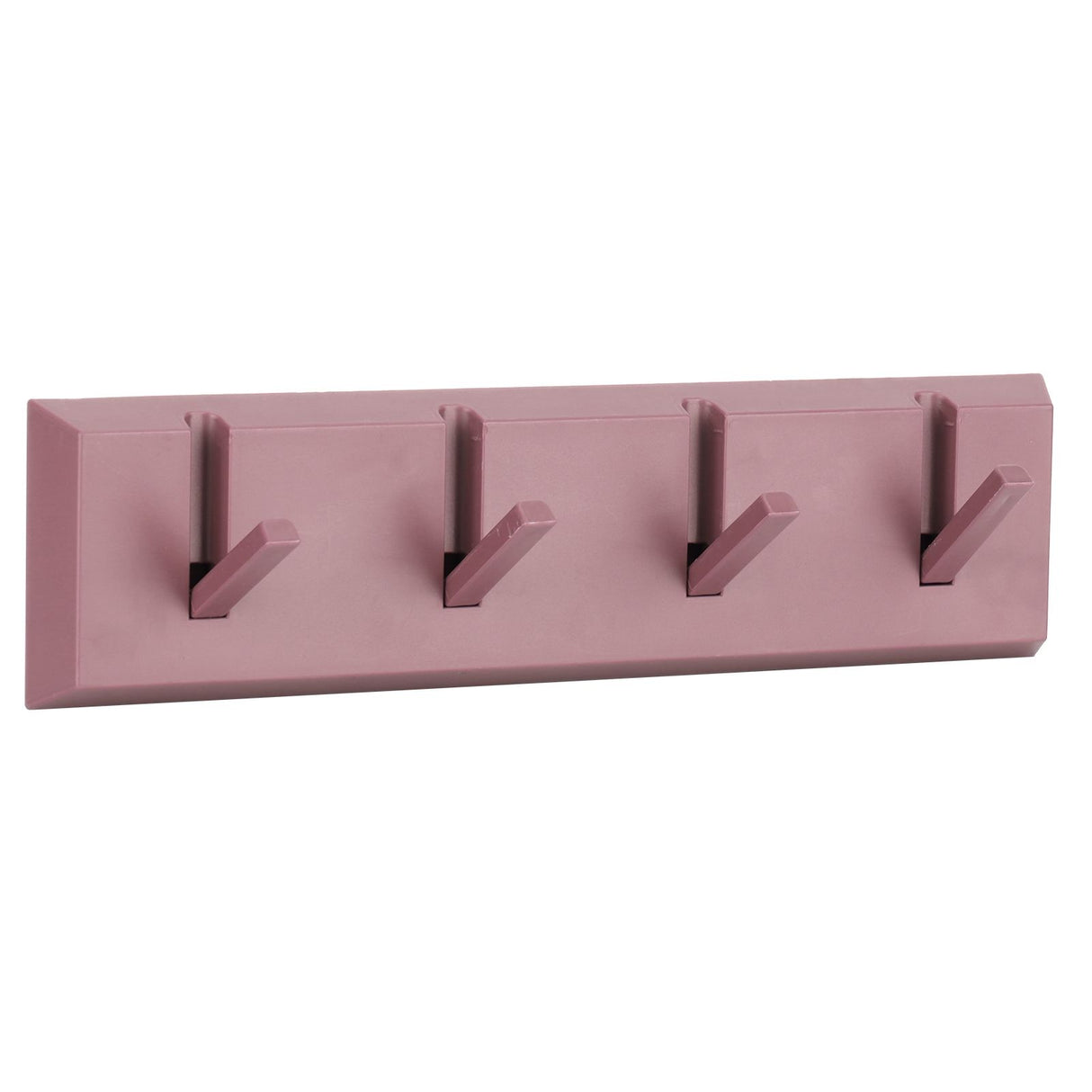 Wall Row Hook Punch Free Coat Key Holder Door Hat Hanger for Bathroom Wall Door Decor(Dark Salmon )